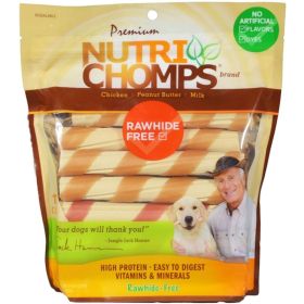 Nutri Chomps Wrapped Twist Dog Treat Assorted Flavors