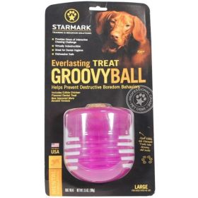 Starmark Everlasting Treat Groovy Ball Large