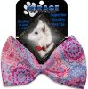 Pink Bohemian Pet Bow Tie