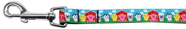 Barnyard Buddies Nylon Ribbon Pet Leash 5/8 inch wide 6Ft Lsh