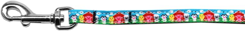 Barnyard Buddies Nylon Ribbon Pet Leash 3/8 inch wide 4Ft Lsh