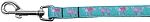 Pink Flamingos Nylon Ribbon Pet Leash 5/8 inch wide 4Ft Lsh