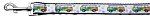 Peace Bus Ribbon Dog Collars 1 wide 4ft Leash