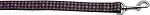 Pink and Blue Plaid 1 inch wide 6ft long Leash