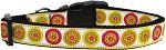 Autumn Daisies Dog Collar Large