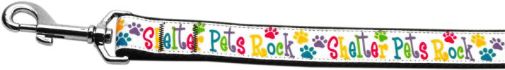 Shelter Pets Rock Nylon Dog Leashes 6 Foot Leash