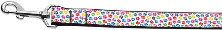 Confetti Paws Nylon Dog Leashes 4 Foot Leash