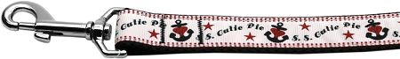 SS Cutie Nylon Dog Leash 5/8 inch wide 4ft Long