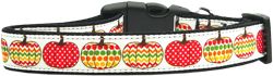 Pretty Pumpkins Nylon Dog Collars Medium