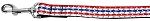 Stars in Stripes Nylon Dog Leash 6 Foot