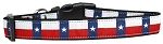 Texas Flag Nylon Dog Collar Large