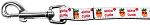 Aloha Cutie Nylon Ribbon Pet Leash 5/8 inch wide 6Ft Lsh