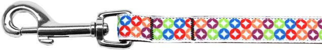 Bright Diamonds Nylon Ribbon Pet Leash 5/8 inch wide 6Ft Lsh