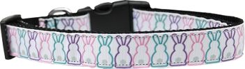 Bunny Tails Nylon Dog Collar Large