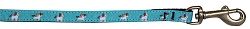 Blue Unicorn Nylon Pet Leash 3/8in by 6ft