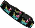 Beach Babe Nylon Dog Collar XL