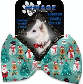 Frosty and Friends Pet Bow Tie