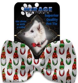 Santa Gnomes Pet Bow Tie