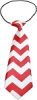 Big Dog Neck Tie Chevron Red