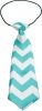 Big Dog Neck Tie Chevron Light Blue