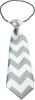 Big Dog Neck Tie Chevron Grey