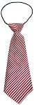 Big Dog Neck Tie Candy Cane Stripes