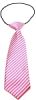 Big Dog Neck Tie Striped Pink