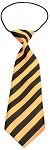 Big Dog Neck Tie Striped Orange