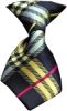 Dog Neck Tie Plaid Mix