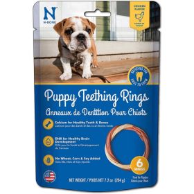 N Bone Puppy Teething Ring  Chicken Flavor