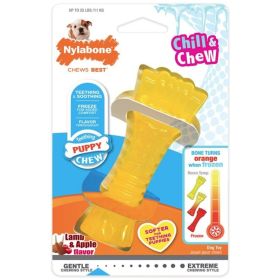 Nylabone Puppy Chew Color Changing Chill N Chew Bone