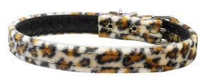 3/8" Plain Animal Print Collar Jaguar 12