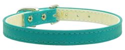 3/8" Plain Collar Turquoise 16