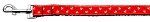 Anchors Nylon Ribbon Leash Red 1 inch wide 6ft Long