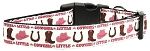 Little Cowgirl Nylon Dog Collar XL