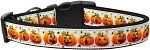 Pumpkin Parade Nylon Dog Collar XL