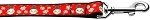 Snowmen Nylon Dog Leash 5/8 inch wide 4ft Long