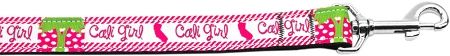 Cali Girl Nylon Dog Leash 5/8 inch wide 4ft Long