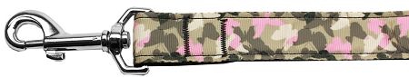 Camo Butterflies Nylon Dog Leash 5/8 inch wide 6ft Long