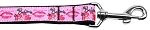 Believe in Pink Nylon Dog Leash 5/8 inch wide 6ft Long