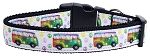 Peace Bus Nylon Dog Collar XL