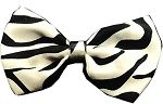 Dog Bow Tie Zebra