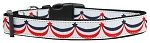 American Swag Nylon Dog Collar SM