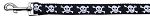 Skulls Nylon Dog Leash 3/8 inch wide 6ft Long