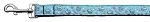 Cupcakes Nylon Ribbon Leash Baby Blue 1 inch wide 6ft Long