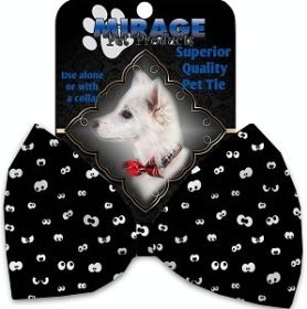 Eyes Eyes Everywhere Pet Bow Tie Collar Accessory with Velcro