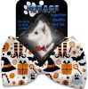 Classic Halloween Pet Bow Tie Collar Accessory with Velcro