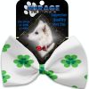 Lucky Charms Pet Bow Tie Collar Accessory with Velcro