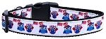 American Owls Nylon Dog Collar SM