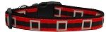 Santa's Belt Nylon Dog Collar XL